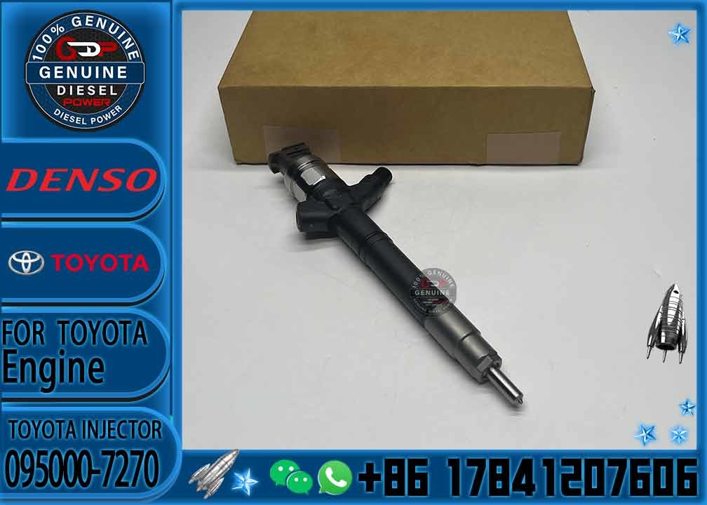 High Pressure Diesel Parts Nozzle 095000-7270 Common Rail Injector 095000 7270 0950007270 for Toyota