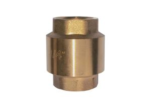 Quality Brass European Type In Line Check Valve IPS Female Thread Ends wholesale