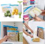 Vacuum Food Storage Bags, 2 Pack 8" x 16' Vacuum Sealer Bags Rolls, vacuum pack