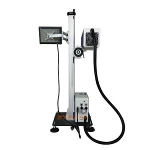 Quality Automatic CO2 Fiber Laser Marking Machine For Plastic Bottle wholesale