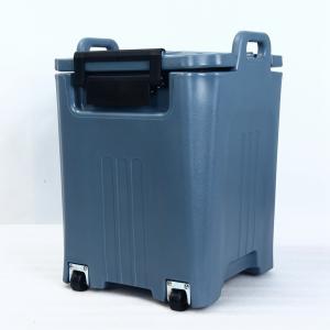 Quality Insulated Square Soup Transport Containers 45L With Wheels wholesale