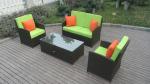 rattan sofa set