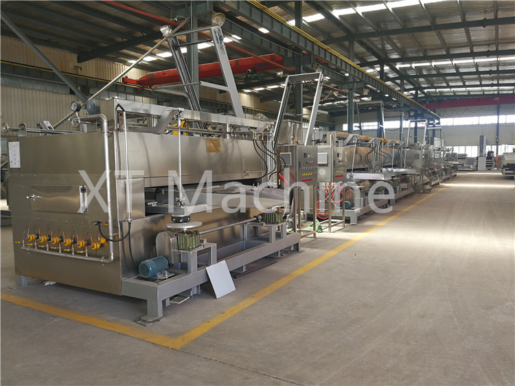 Flat Rotary Nut Roasting Machine 3kw 600mm for Coated Peanut