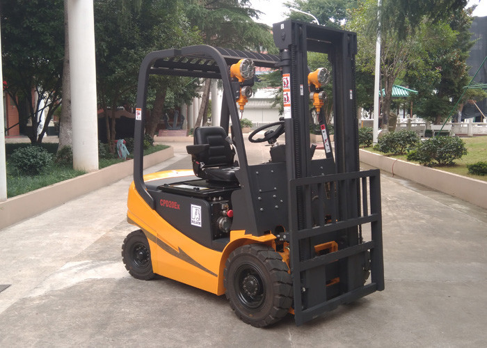 80V 480AH Explosion Proof Forklift 3 Ton Seat Operation Type Mechanical Brake