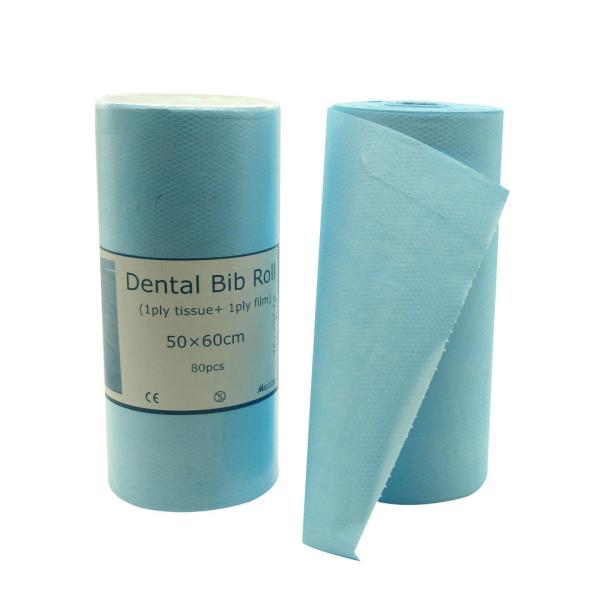 Patient Disposable Dental Bib Roll Waterproof Dental Apron Dental Consumable