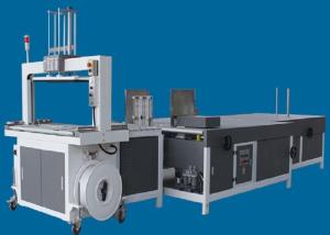 Quality 1200mm Automatic Carton Strapping Machine PP Hot Fusion Easy Operation wholesale