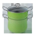 Glass Cover Spray Paint Pressure Cook Pot With Butterfly Handle