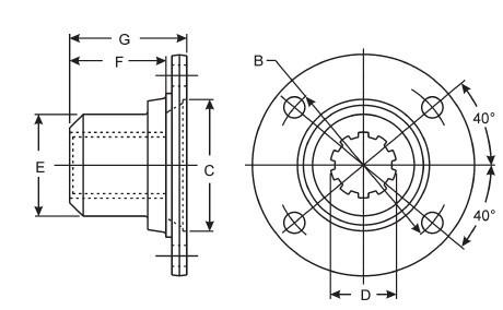 Quality Driveshaft Companion Flange Spicer 3-1-3341 1410 Series Replacement Hot