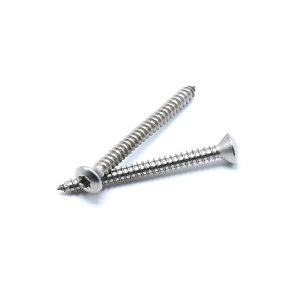 Inox A4 Torx Self Driving Timber Oval Head Star Drive SS AISI 316 Stainless