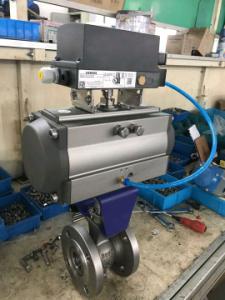 Quality rotating 90 angle pneumatic rotary actuator actuadores neumaticos wholesale