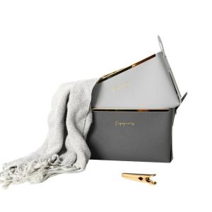 Quality Eco-Friendly Foldable Logo Customized Travel Jewelry Makeup PU Leather Storage Box wholesale