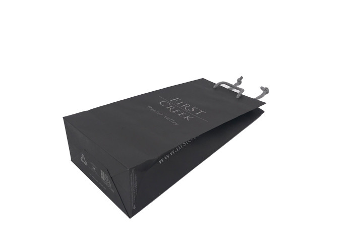 Black Recycled Decorative Wine Bottle Gift Boxes Eye - Catching Design