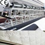 8kw Mattress Making Machine , 2450mm Multi Needle Quilting Machine