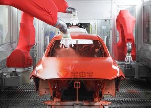 Quality Auto Body Painting Line Robot Automatic Line Painting Equipment For Brand Cars Producing wholesale