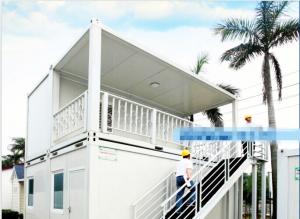 Quality Galvanized Steel Mobile Container Homes Aluminum Alloy Window Wind Resistance wholesale