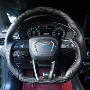 Quality Audi Q5 Q7 Carbon Fiber Steering Wheel customized Shape wholesale