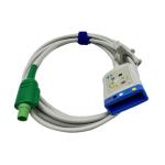 2.4m 12PIN GE ECG Trunk Cable 3 Or 5 Lead TPU Jacket material