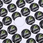 PET Adhesive Epoxy Label Manufacturer Die Cut Stickers Domed