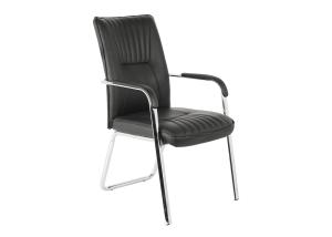 Quality Durable Metal Frame Black basics Office Staff Chair wholesale