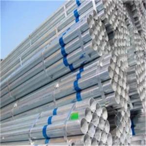 Quality DX51D Z120 Decorative Galvanized Pipe 8m Length ERW Round Steel Tube For Industry wholesale