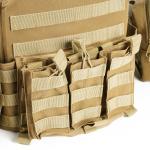 High Protection Military Tactical Bulletproof Vest ARAMID / UHMWPE Customized