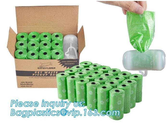 Easy-Tie Baby Disposable Diaper Sacks Bags,100% Biodegradable Diaper Bags with Baby Powder Scent, bagplastics, bagease