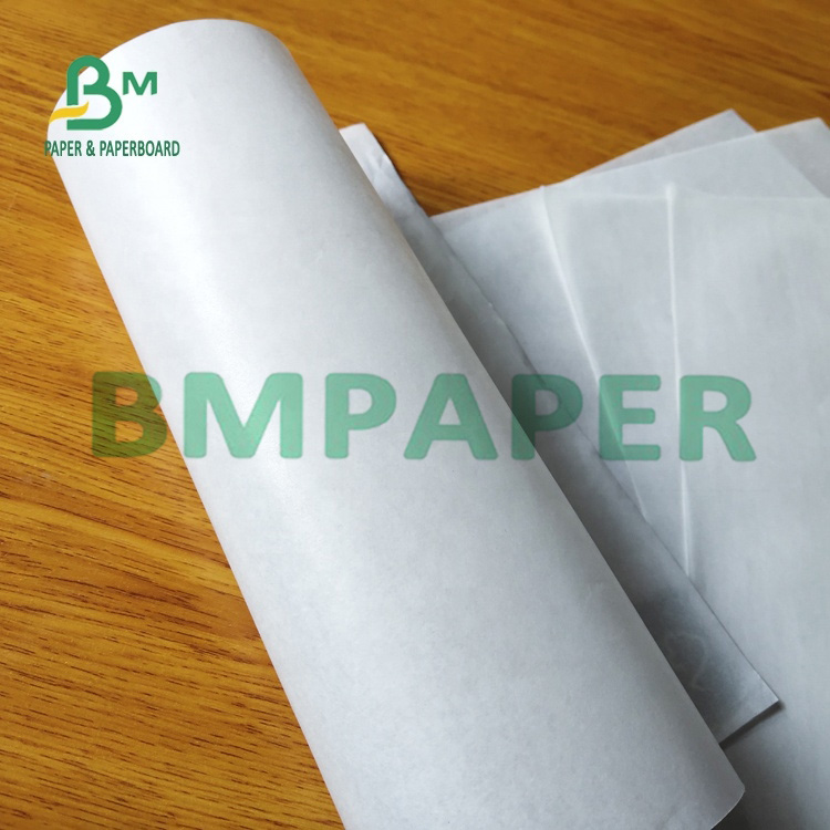 30g 35g 40g Food Grade Wrapping And Packing White Mg Kraft Paper For Sandwich