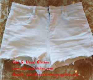 Quality Slim Used Womens Shorts Second Hand Womens Jean Shorts Adults Age Group wholesale