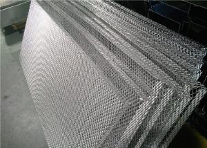 Quality Office Building Metal Decorative Mesh / Suspended Metal Ceiling Mesh wholesale
