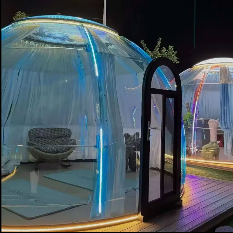 Experience the Outdoors in Comfort with Our Inflatable Bubble House Yurt Room
