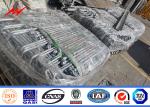 Aws D1.1 Welding Distribution Steel Tubular Electric Pole 11m 350kg
