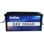 2560WH Lifepo4 Storage Battery Pack 24V 100Ah With Prismatic Cell