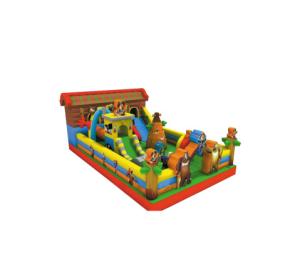 Quality Boonie Bears Theme Playgrounds Children Fun Park Inflatable wholesale