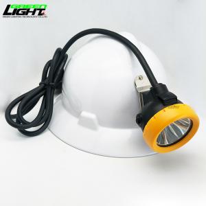 Quality 7.8Ah Li-ion Battery Corded Mining Lamps , KL5M Ip68 Waterproof Mining Cap Lights wholesale