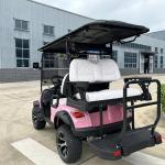 Modern 4 Seater Golf Cart for Family Outings and Group Tours Ground clearance