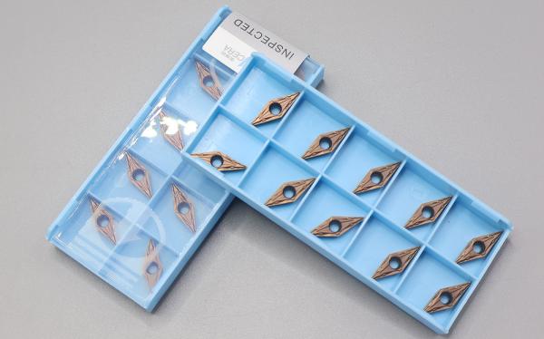 Carbide Turning Inserts Positive Rhombic 35° VBMT1103 Coating Lathe Carbide