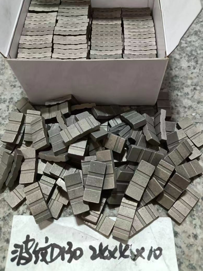 Fast Cutting Diamond Crown Segment For Reinforced Concrete in Russia Market
