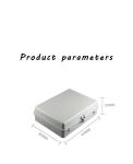 ABS FTTH Fiber Optic Box Cable Distribution Waterproof With IP65 Protection