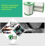 Super Lead Solder Tin Wire 0.3mm~2.0mm Pb50 / Sn50 With Melting Point 183℃