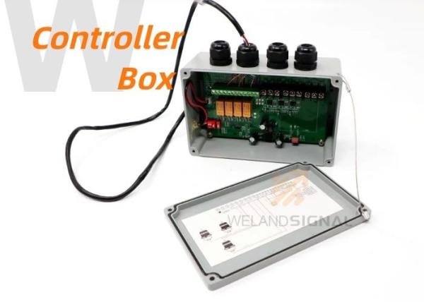 Cheap Electrostatic Polyester LED Obstruction Light Control Panel 240VAC for sale