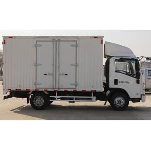 Quality 2ton Isuzu Cargo Trucks Vans Electric Mini Cargo Trailer Box wholesale
