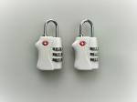 Colorful TSA Approved Combination Luggage Locks For Travel Bag / Suitcase