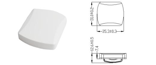 920-925 MHz RFID Hard Tag , UHF Metal Tag BRT-21 For Metal Asset Management