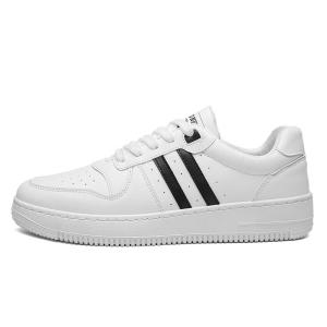 Quality Men'S Casual Sneakers 2024 Spring New Style Fashionable All-Match White Sneakers PVC sole shoes wholesale