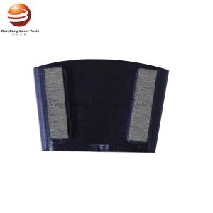 Quality Heat Treated Two Segment Diamond Trapezoid Grinding Shoes wholesale