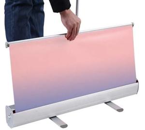 Quality Portable Roll Up Advertising Banners Exhibition Pull Up Advertising Signs wholesale