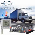 Freezer Truck Temperature Monitoring System 4G Vehicle GPS MDVR All In One