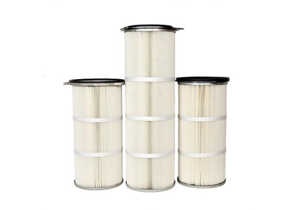 Cheap 5um,0.5um,2um,0.2um Powder Coating Spray Booth Recycling Pleated Filter Cartridge for sale