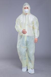 Quality Tear Resistant Waterproof PP PE Anti Static Coveralls wholesale