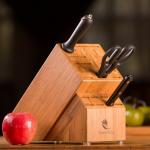 multifunctional knife holder bamboo magnetic knife holder with special design